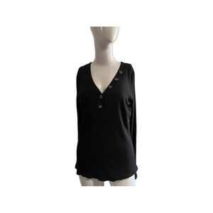 RW&CO long sleeve black button shirt
